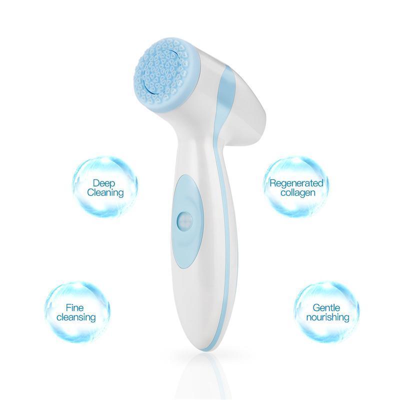 Electric Facial Cleansing Scrub Brush
