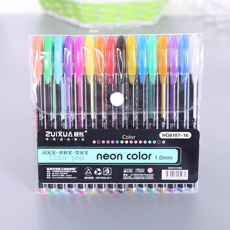 Glitterly - Colored Glitter Gel Pens
