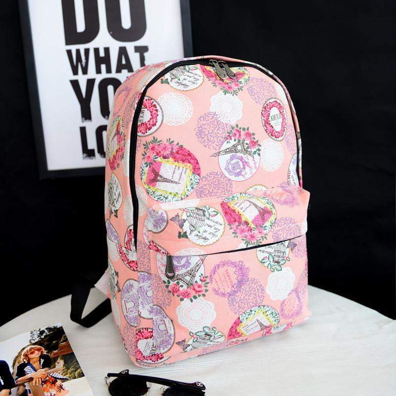 Amazing Canvas Retro Backpage Backpacks
