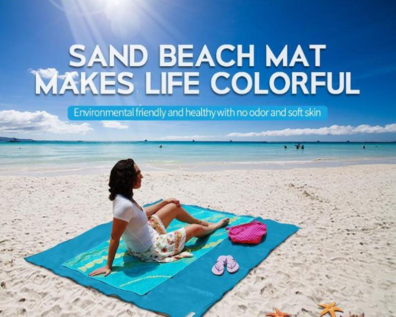 XXL Sand-free Beach Towel | Sand Sheet | 200x200