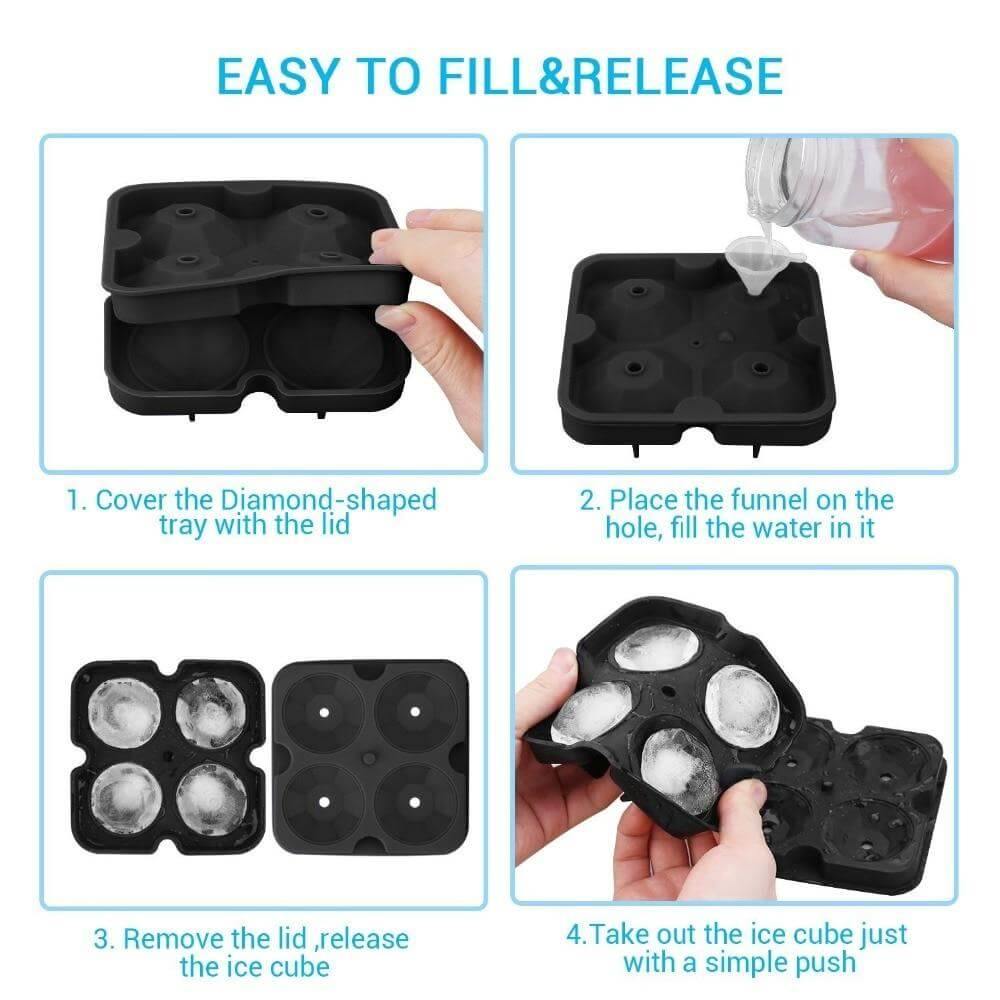 Creative 3D Ice Cube Maker