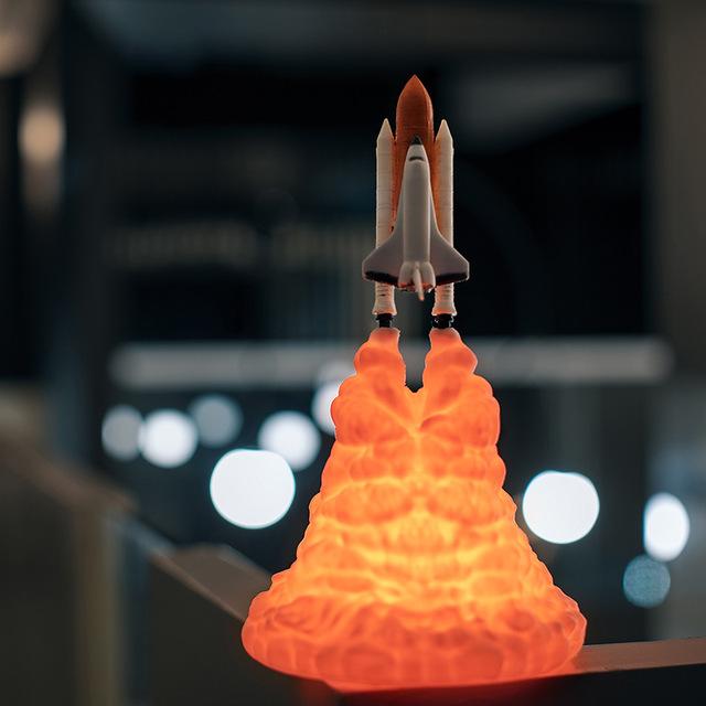 Rokit - 3D Space Shuttle Lamp