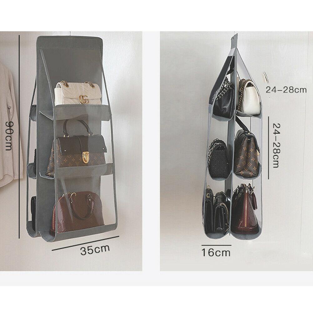 Multi Pocket Hanging Purse Organizer