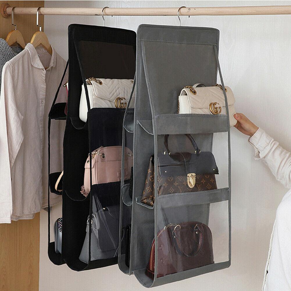 Multi Pocket Hanging Purse Organizer