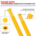 Upgraded Replacement Gas Can Spout with Flexible Nozzle