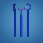 3-Piece Tongue Tip Exerciser – Non-Slip Handle – Improves Speech & Swallowing Control