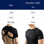 Cross-Compression Stability – Breathable Mesh Comfort – Relieves Shoulder Pain & Improves Posture