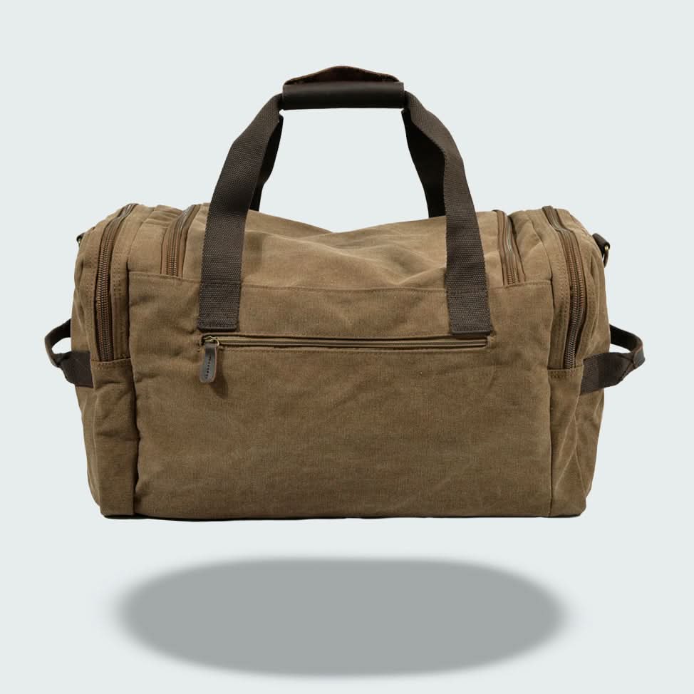 Vanguard Waxed Canvas & Leather Travel Duffle – 36.5L