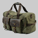 Vanguard Waxed Canvas & Leather Travel Duffle – 36.5L