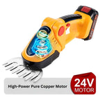 Cordless 2-in-1 Hedge & Shrub Trimmer | Lightweight, Ergonomic & Ideal for Garden Maintenance