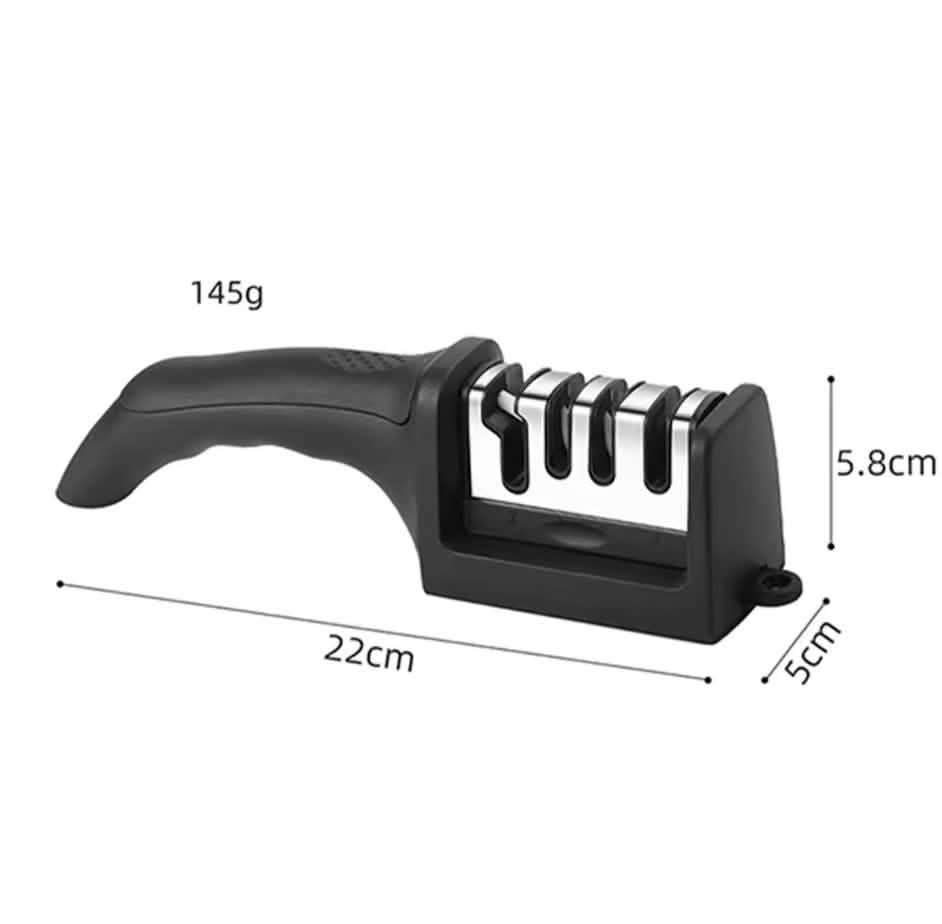 Professional Knife Sharpener 4 Stage Stone Tungsten Diamond Ceramic Tool