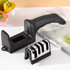 Professional Knife Sharpener 4 Stage Stone Tungsten Diamond Ceramic Tool