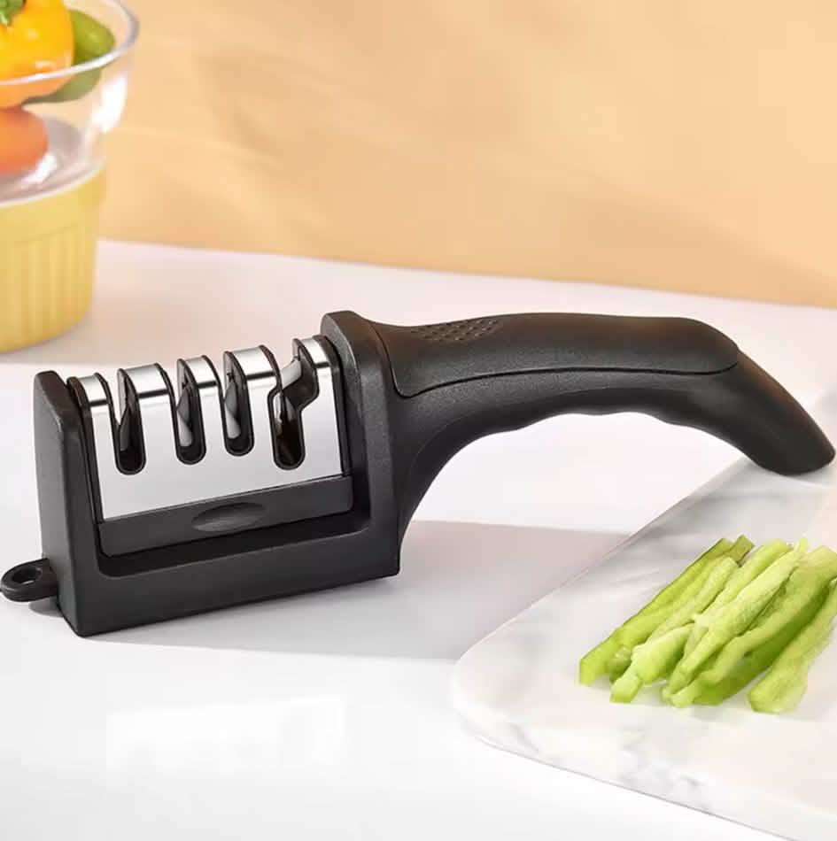 Professional Knife Sharpener 4 Stage Stone Tungsten Diamond Ceramic Tool