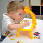 Creative drawing board for children with 12-piece set