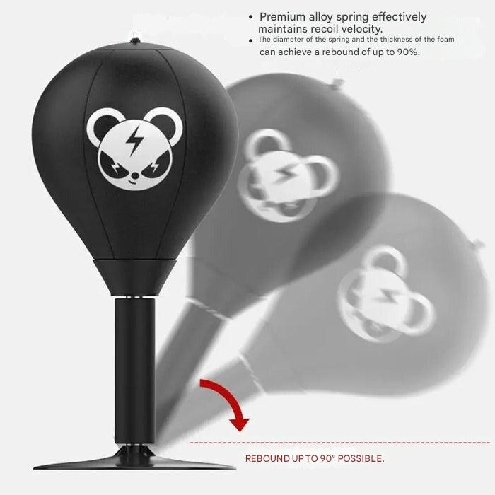 Punching Ball with Powerful Suction Base - PowerStrike