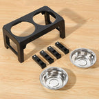 PupLift Elevated Dog Bowl – Ergonomic & Slow Feeding for Healthy Meals