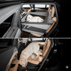 Waterproof Memory Foam Car Seat Mat for Dogs