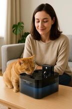 PUREFLOW Fountain – Smart Cat Water Fountain with Motion Sensor & Filtration