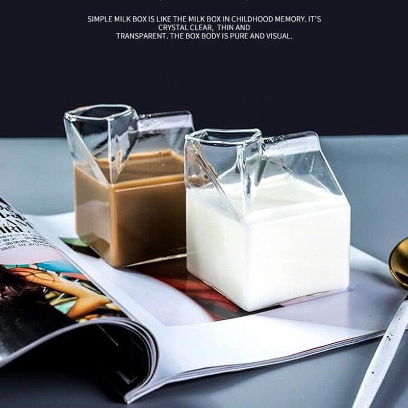 Quad Base Cup - Milk Carton Style Jug