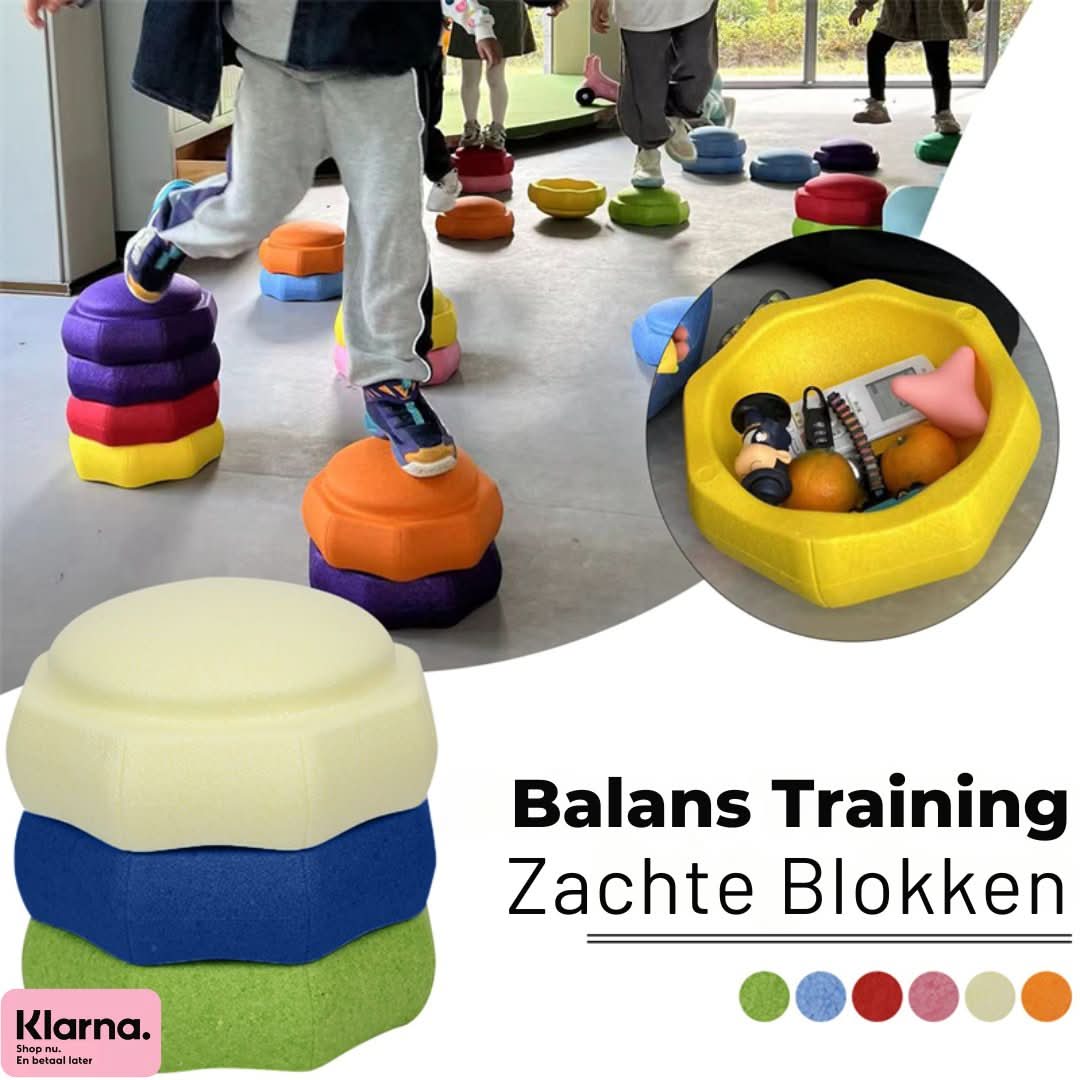 Stackable Stepping Stones for Creative Play and Balance - StepJoy