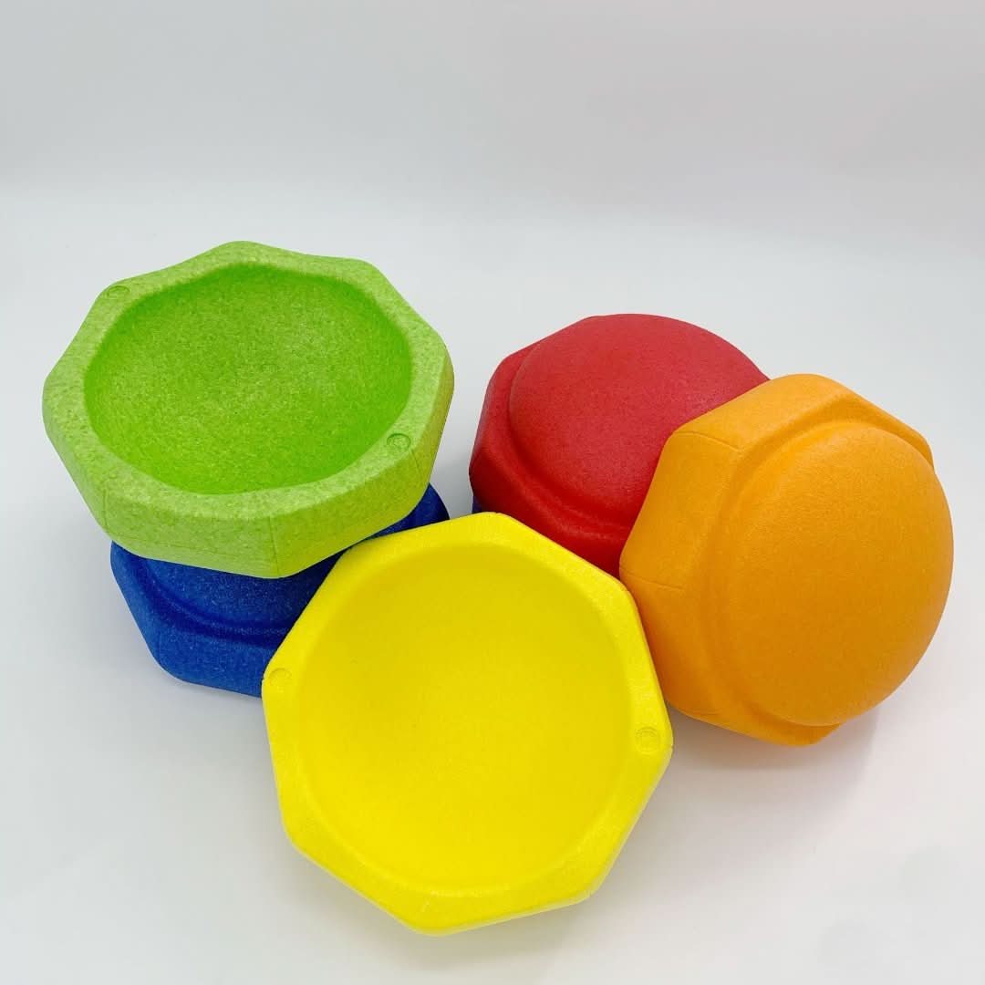 Stackable Stepping Stones for Creative Play and Balance - StepJoy