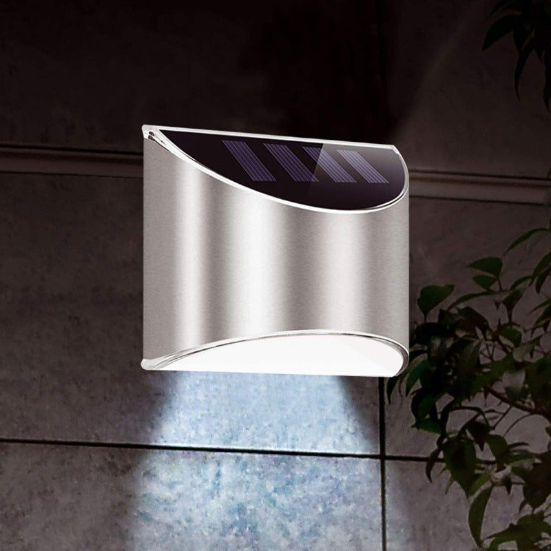 Stainless Steel Solar LED Outdoor Wall Light