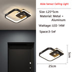 MotionGlide PIR Motion Sensor LED Ceiling Light | Smart Lighting | Energy Efficient | Perfect for Hallway & Bathroom