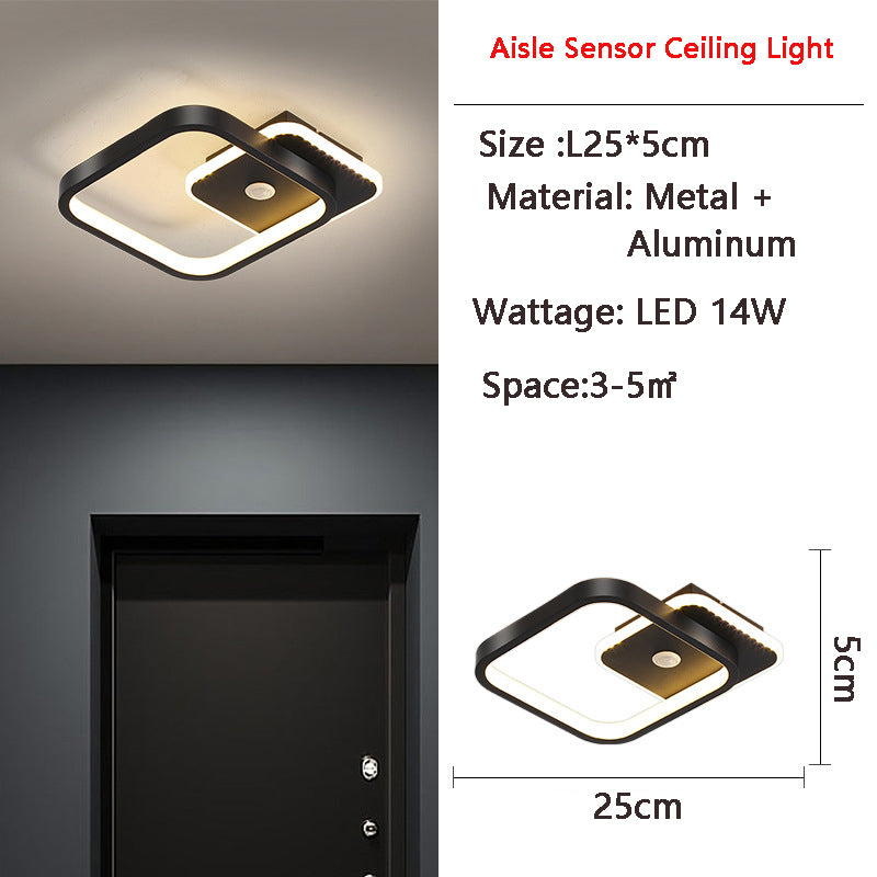 MotionGlide PIR Motion Sensor LED Ceiling Light | Smart Lighting | Energy Efficient | Perfect for Hallway & Bathroom