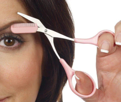 BrowPerfektor - Stainless Steel Eyebrow Scissors