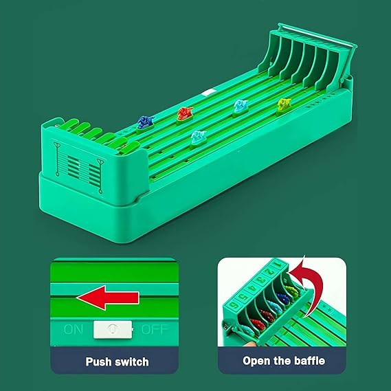 Racetrack Hero Family Game – Fast-Paced Racing Fun for Kids and Adults, Perfect for Game Nights and Travel
