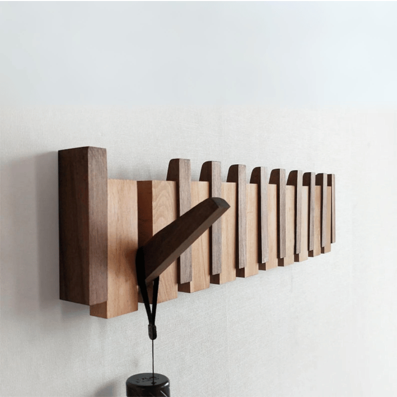 Wardrobe - PianoWood - Handmade Design - 5-13 Hooks
