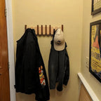 Wood Piano Hook Rail
