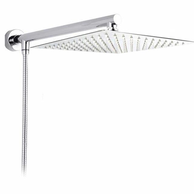 Wall-mounted rain shower ultra-slim