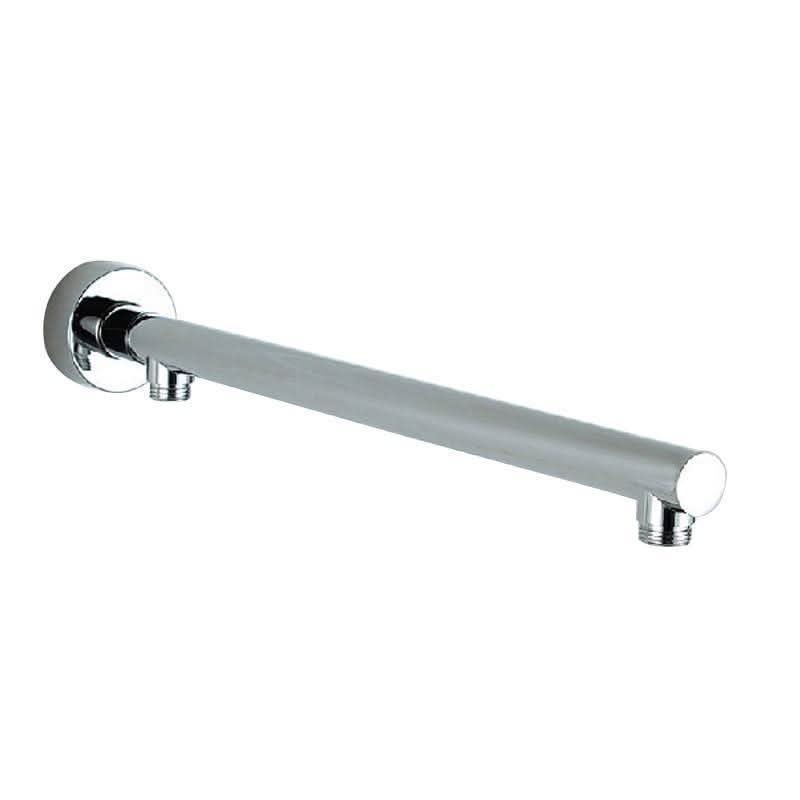 Wall-Mounted Rainfall Shower Head with Adjustable Arm and Hose