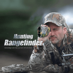Verniora Elite Hunting Range Finder | Precision laser distance measurer with angle compensation for hunting and golf