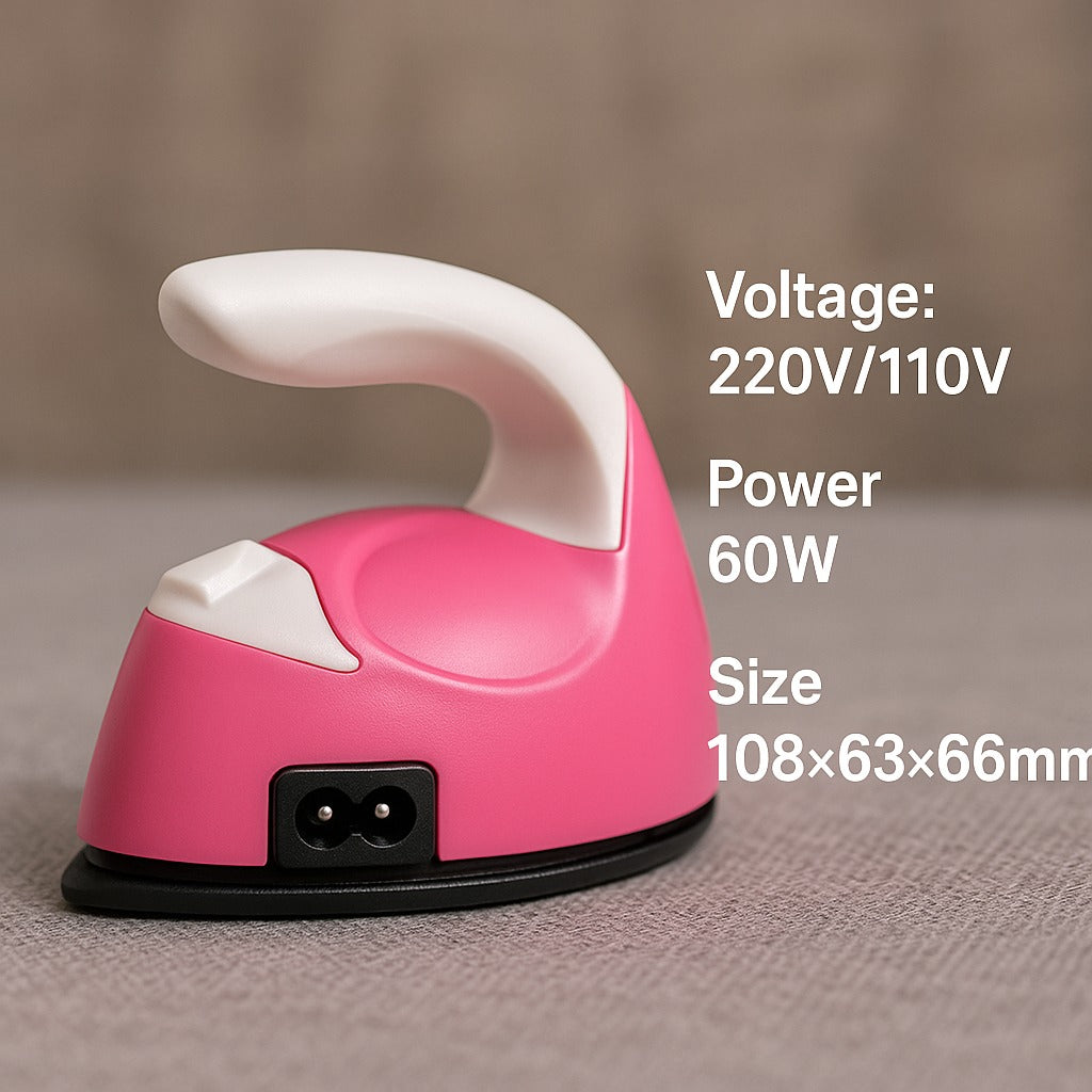 Ultra Compact Travel-Friendly Electric Iron