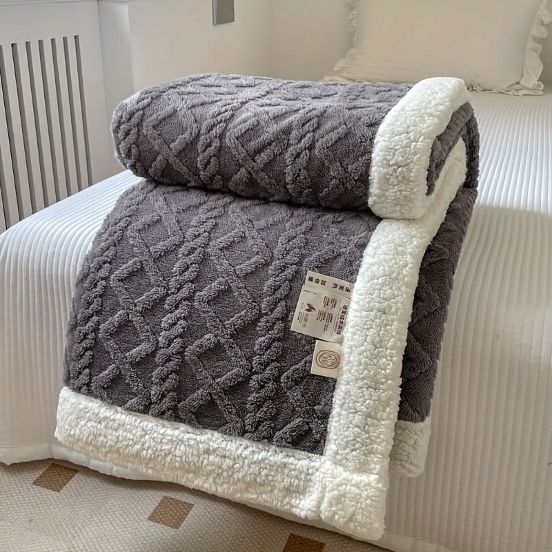 Soft Comfort Blanket for Bed, Sofa, and Travel