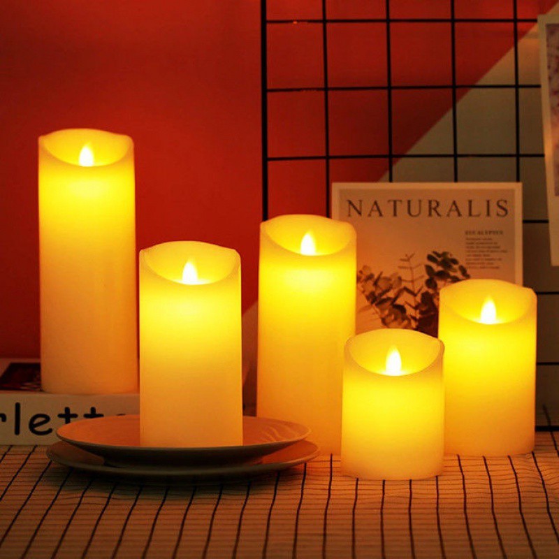 LED Flameless Flickering Decorative Candles