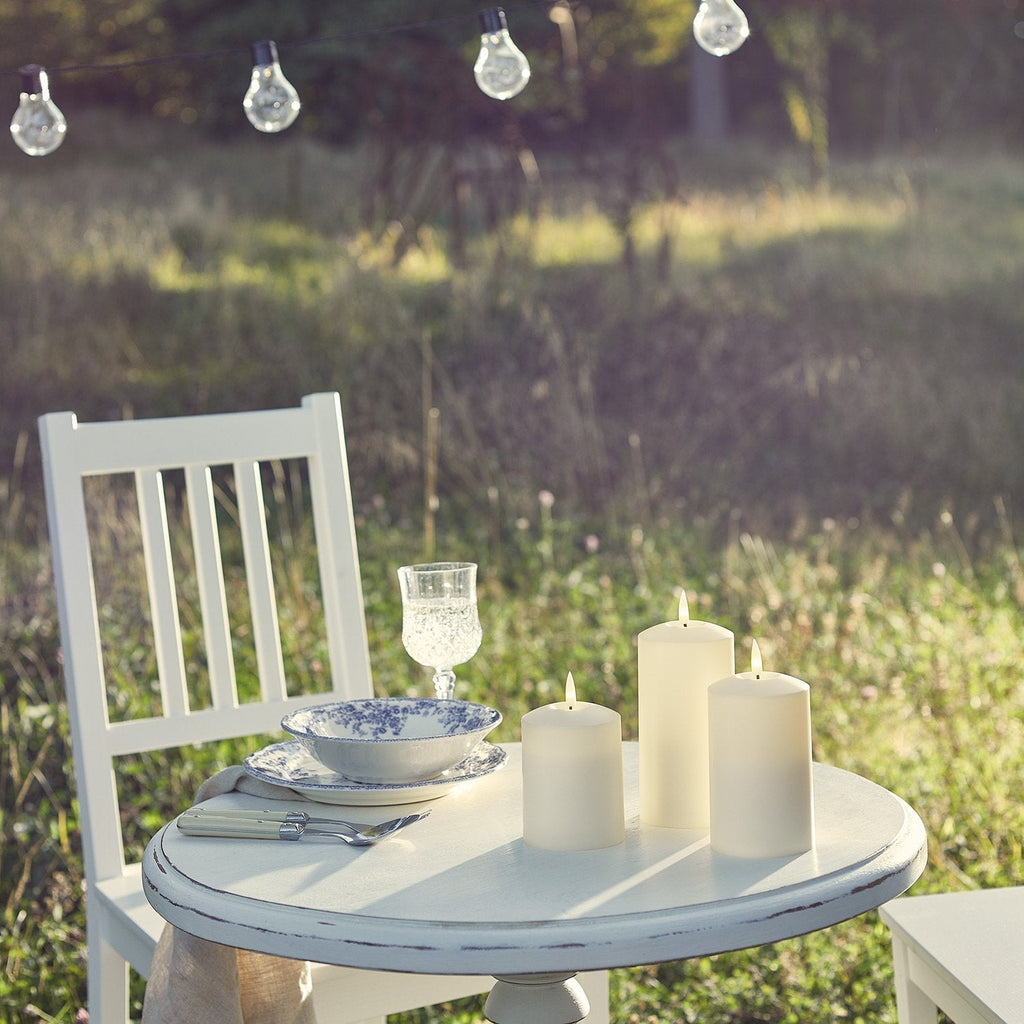 LED Waterproof Outdoor Candle Set