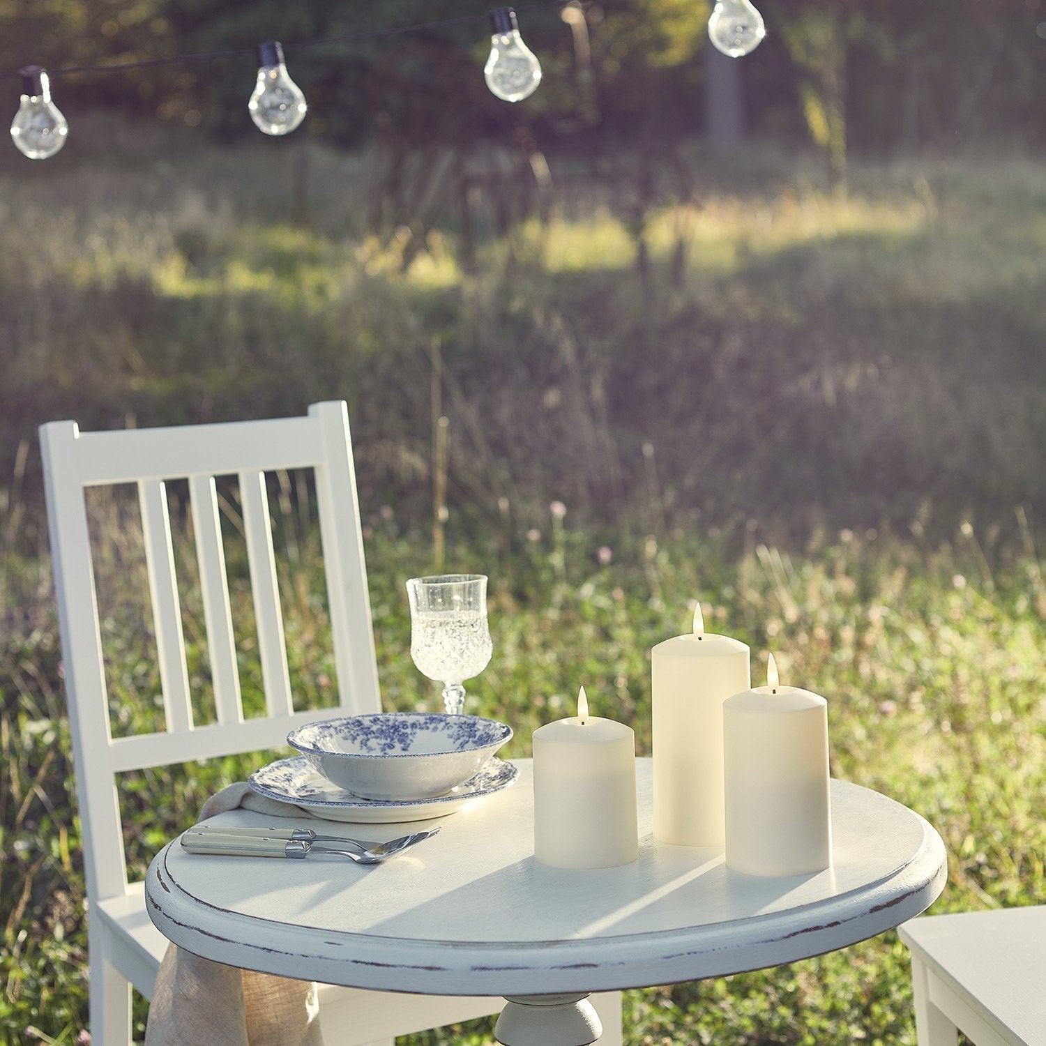 LED Waterproof Outdoor Candle Set