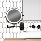 Bathroom Mirrors LED Wall Mounted Magnifying