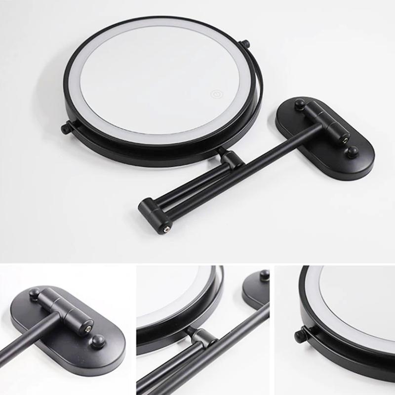 Bathroom Mirrors LED Wall Mounted Magnifying