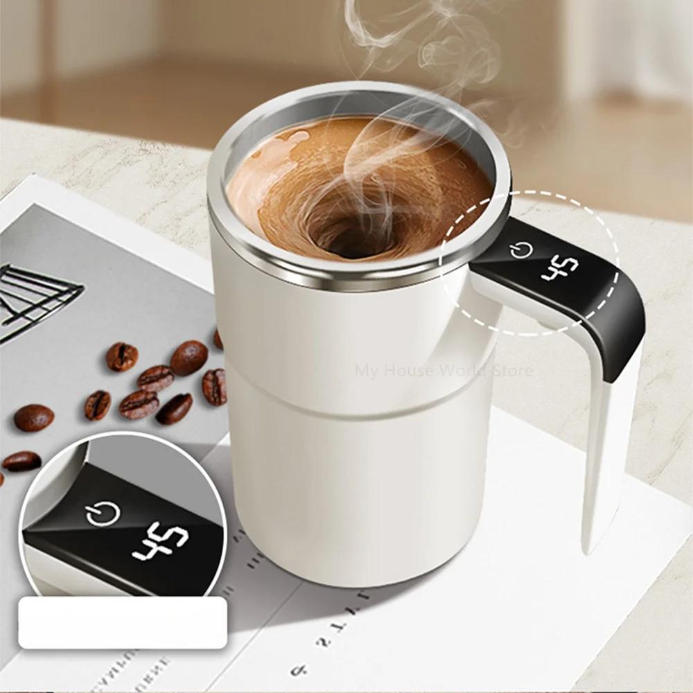 Coffee Mug Self Stirring with Temperature Display