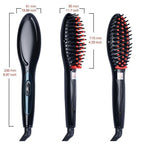 Hair Straightener Comb Brush