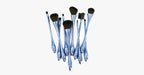 10-piece hourglass brush set