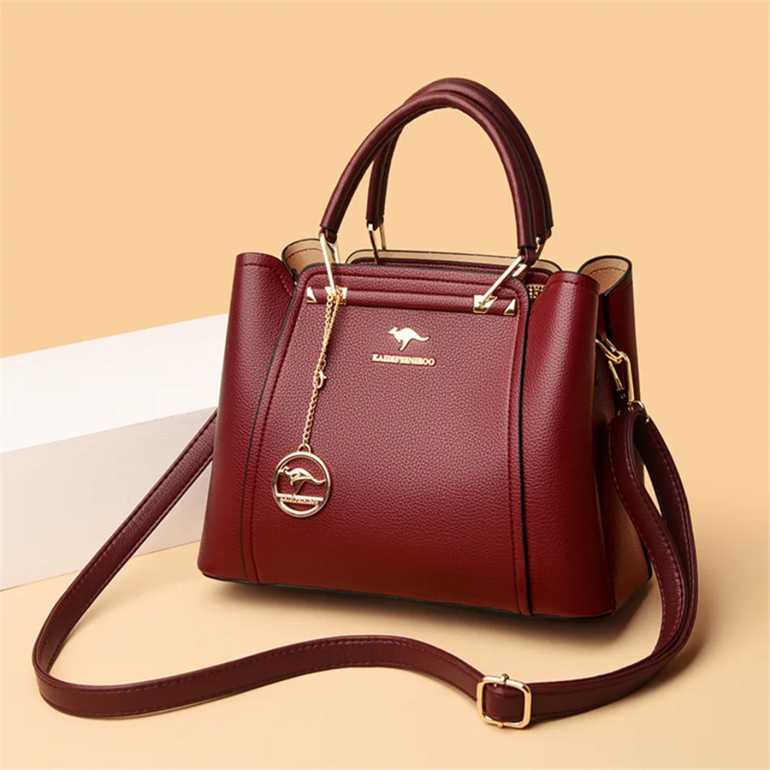 Vivian Luxury Shoulder Bag – Elegant PU Leather Handbag with Crossbody Strap