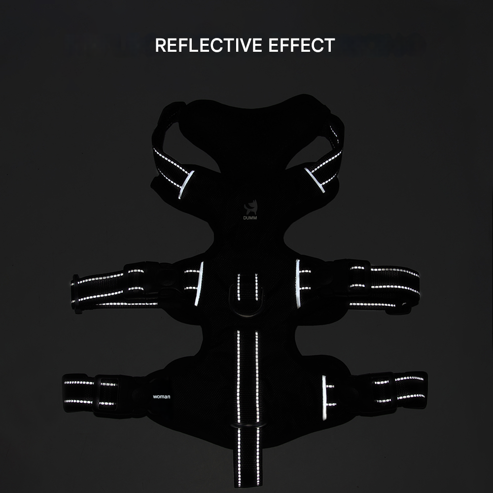 Reflective Anti-Pull Dog Harness - GripGuard