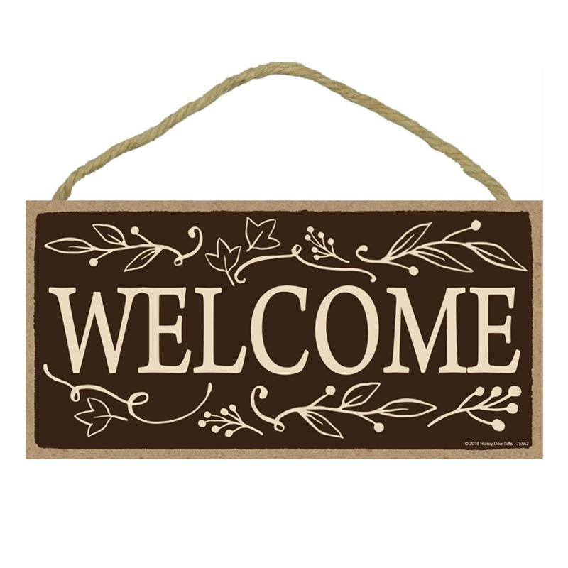 Rectangular Decorative Wooden Hanger – Door and Window Ornament