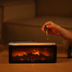 Flame Effect Aromatherapy Diffuser Humidifier