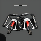 Robust Lightweight Aluminum Bicycle Pedals With Non-Slip Grip